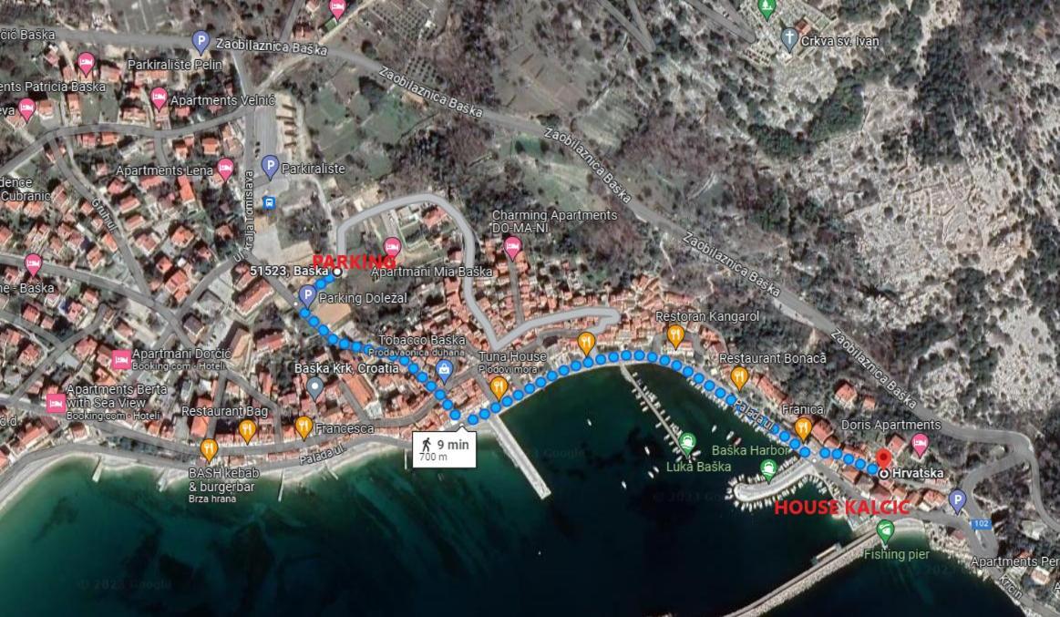 Apartment Kalcic Baška Esterno foto